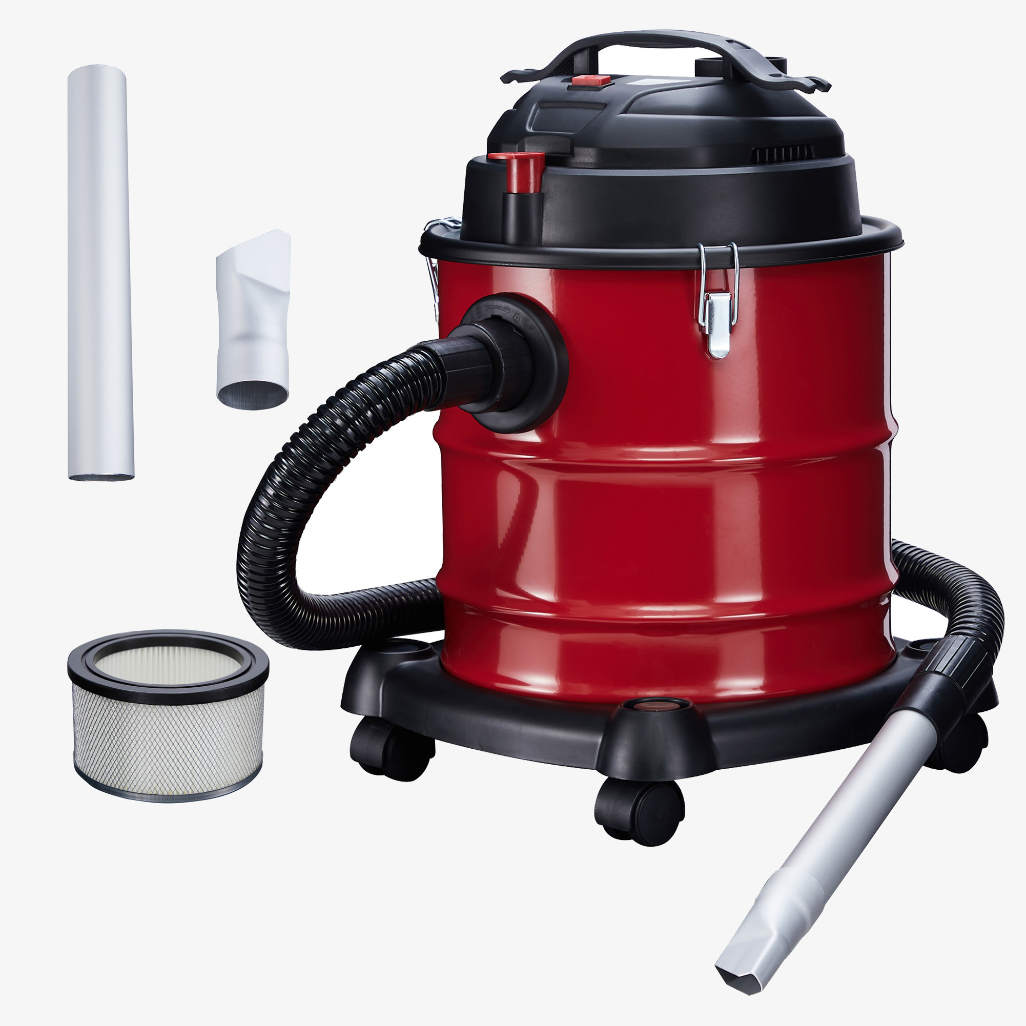 Arebos Aspirateur à Cendres Premium bac de récupération de 20L 1200 W avec Filtre HEPA
