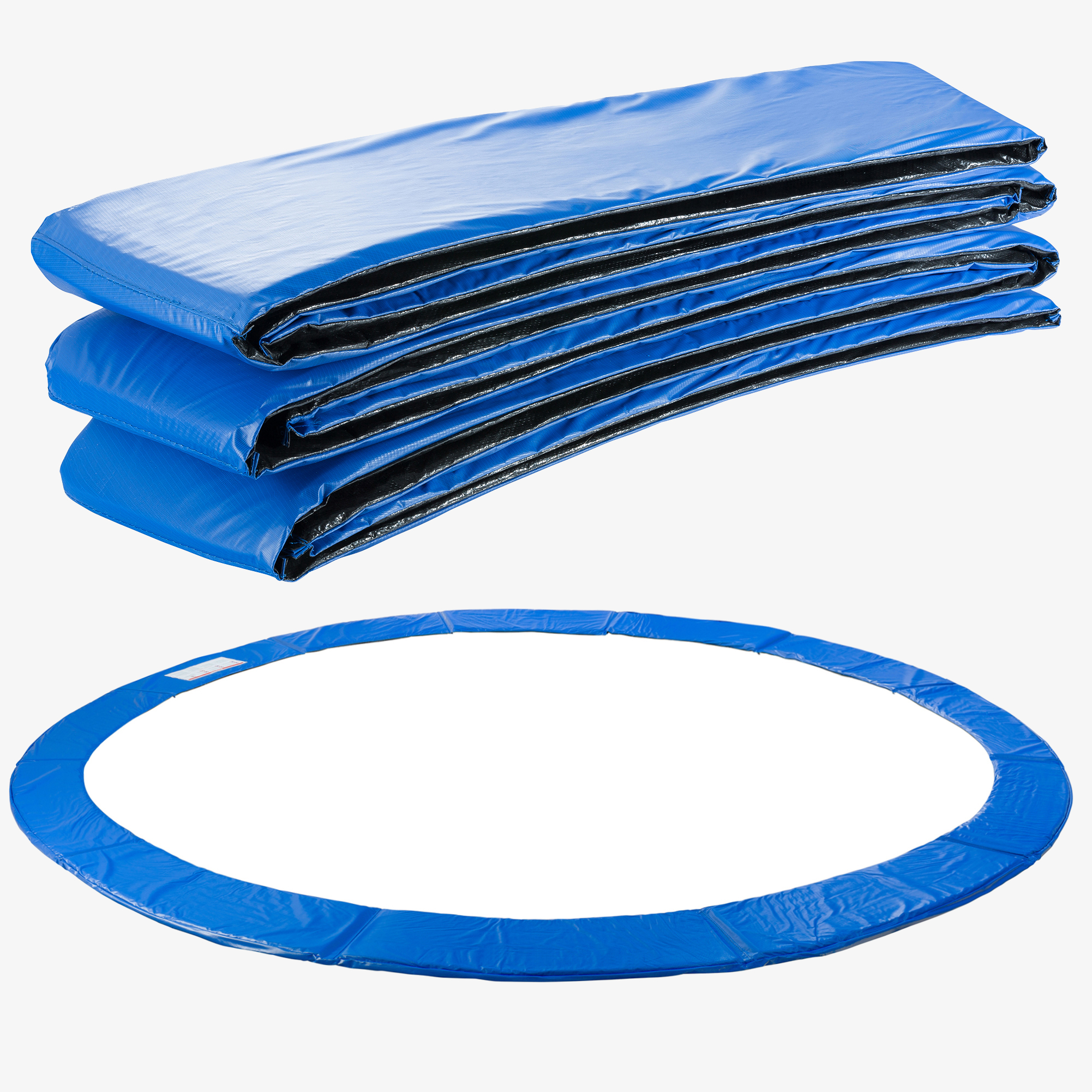 Arebos Couverture de rebord de trampoline - Ø487cm,largeur 32cm,épaisseur 20mm - compatible avec 16 pieds