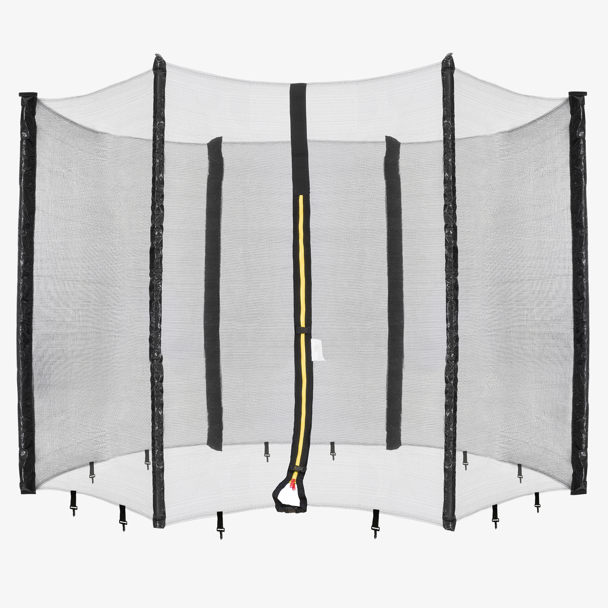 Arebos Trampoline Filet de protection Filet de sécurité pour trampoline 6 barres/poteaux Ø 244cm/8pieds
