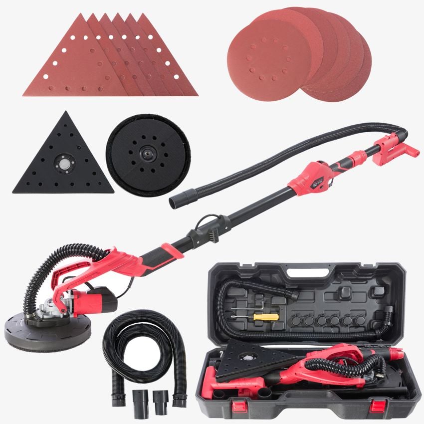 Langhalsschleifer Set 710W -  Dual pad