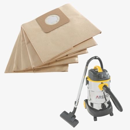 5x Beutel für Staubsauger 1800W ohne Steckdose