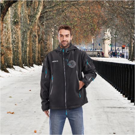 Winterjacke mit Akku 10000 mAh