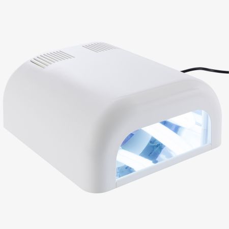 2x UV Lichthärtungsgerät 36W - Weiß - mit Zubehör
