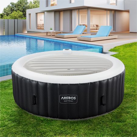 Thermoabdeckung für Whirlpool 6P Ø167 cm grau